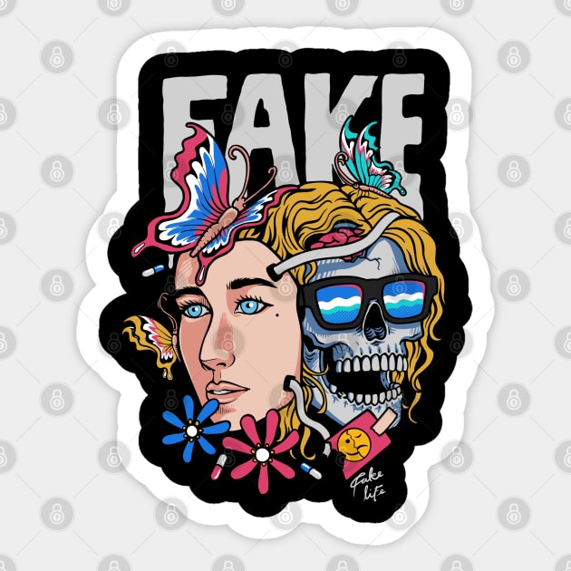 Fake Sticker by S.Y.A